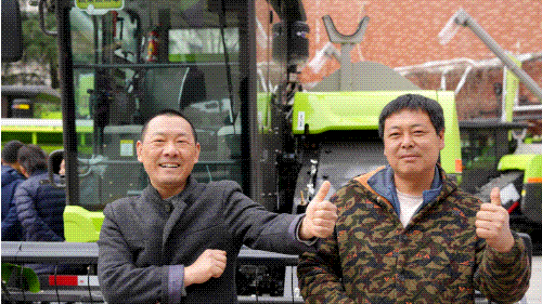畅享收获 “稻”路无忧丨中(zhōng)联重科(kē)水稻收获机获得专业机手认可(kě)